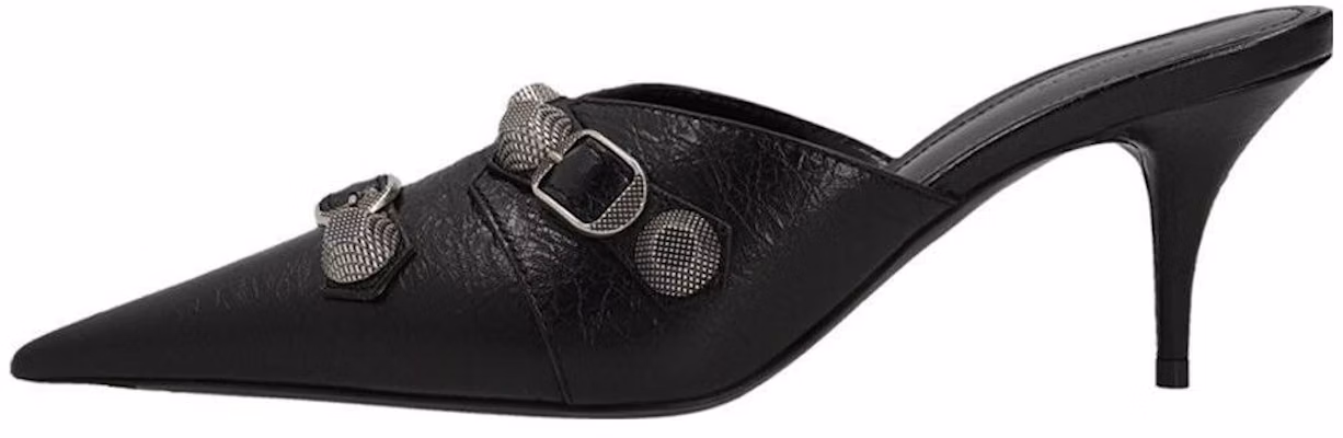 (Women) Balenciaga Cagole 80mm mules 'Black' 714253WAD4E1081 Buy (Women) Balenciaga Cagole 80mm mules 'Black' 714253WAD4E1081