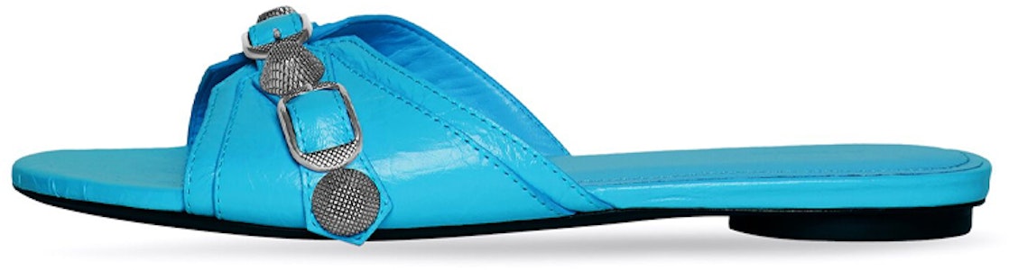 (W) 巴黎世家 Cagole 蓝色拖鞋 694342WAD4E4281 Buy (W) 巴黎世家 Cagole 蓝色拖鞋 694342WAD4E4281