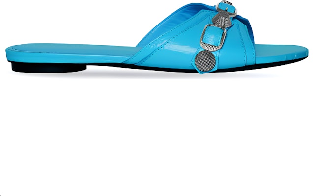 (Women) Balenciaga Cagole Slide 'Blue' 694342WAD4E4281 Order (Women) Balenciaga Cagole Slide 'Blue' 694342WAD4E4281