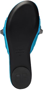 (W) 巴黎世家 Cagole 蓝色拖鞋 694342WAD4E4281 Purchase (W) 巴黎世家 Cagole 蓝色拖鞋 694342WAD4E4281