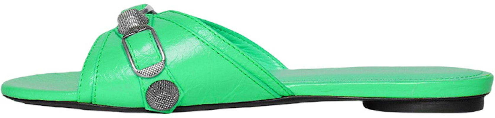 (Women) Balenciaga Cagole Slide 'Green' 694342WAD4E3981 Buy (Women) Balenciaga Cagole Slide 'Green' 694342WAD4E3981