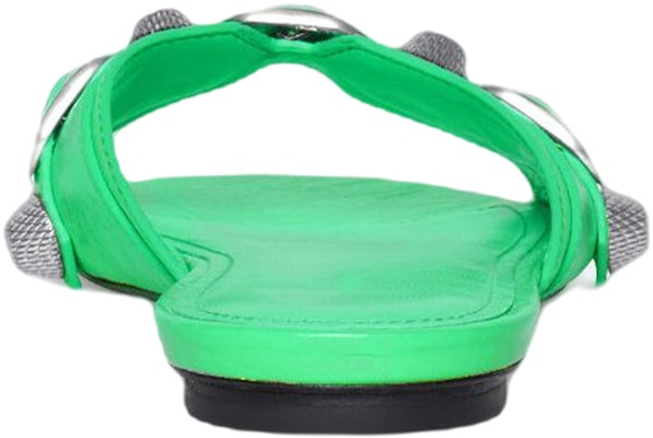 (W) Balenciaga Cagole Slide 'Hijau' 694342WAD4E3981 Purchase (W) Balenciaga Cagole Slide 'Hijau' 694342WAD4E3981