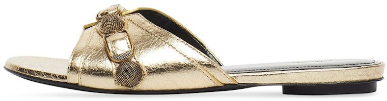Buy (Women) Balenciaga Cagole Slide 'Metallic Gold' 694342WBDK18080
