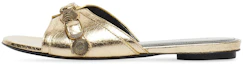 Buy (W) Balenciaga Cagole Slide 'Oro Metálico' 694342WBDK18080