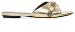 Order (W) Balenciaga Cagole Slide 'Oro Metálico' 694342WBDK18080