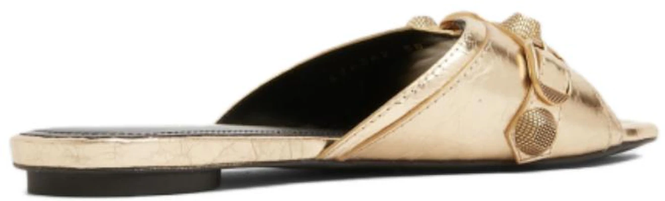 (W) Balenciaga Cagole Slide 'Oro Metálico' 694342WBDK18080 Lookbook (W) Balenciaga Cagole Slide 'Oro Metálico' 694342WBDK18080