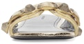 Shop (W) Balenciaga Cagole Slide 'Emas Metalik' 694342WBDK18080