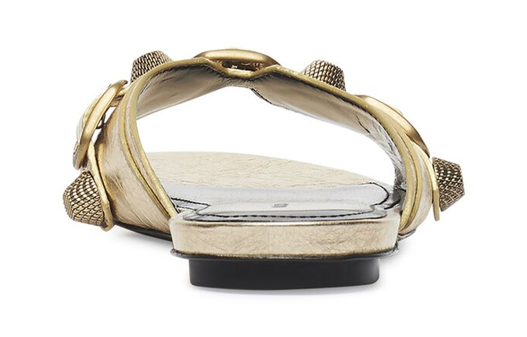 Purchase (W) Balenciaga Cagole Slide 'Oro Metálico' 694342WBDK18080