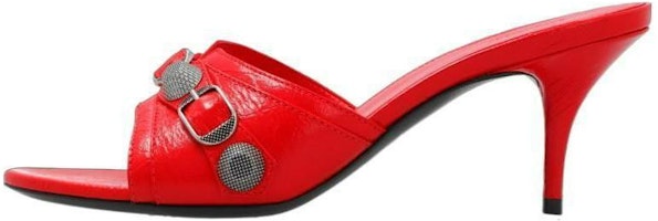 (Women) Balenciaga Cagole Slide 'Red Leather' 694347WAD4E6081 (Women) Balenciaga Cagole Slide 'Red Leather' 694347WAD4E6081