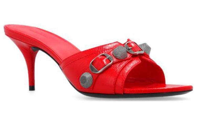 Lookbook (W) Balenciaga Cagole Slide 'Kulit Merah' 694347WAD4E6081