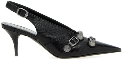 (W) Balenciaga Cagole Slingback 70mm Hak Tinggi 'Hitam' 714251WAD4E1081 Order (W) Balenciaga Cagole Slingback 70mm Hak Tinggi 'Hitam' 714251WAD4E1081