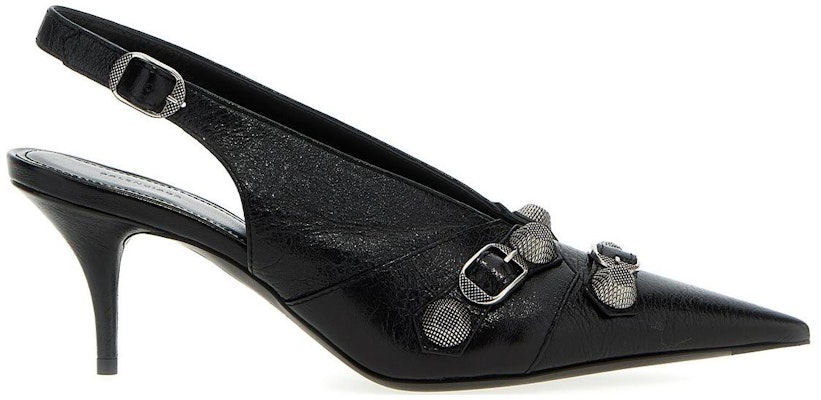 (Women) Balenciaga Cagole Slingback 70mm Pumps 'Black' 714251WAD4E1081 Order (Women) Balenciaga Cagole Slingback 70mm Pumps 'Black' 714251WAD4E1081