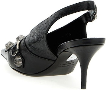 (W) バレンシアガ カゴール スリングバック 70mm パンプス (ブラック) 714251WAD4E1081 Shop (W) バレンシアガ カゴール スリングバック 70mm パンプス (ブラック) 714251WAD4E1081