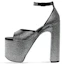 Buy (W) Balenciaga Camden ''Sandali con Tacco Alto e Fibbia Diamante'' Bianco Nero 742409WBC511000