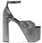 Order (W) Balenciaga Camden ''Sandali con Tacco Alto e Fibbia Diamante'' Bianco Nero 742409WBC511000