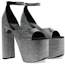 Lookbook (W) Balenciaga Camden ''Sandali con Tacco Alto e Fibbia Diamante'' Bianco Nero 742409WBC511000