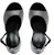 (W) Balenciaga Camden 'Diamond Buckle High Heel' Sandal Putih Hitam 742409WBC511000