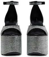Purchase Balenciaga 巴黎世家 camden 小牛皮 水鑽 搭扣高跟 時尚涼鞋 16cm 女款 白黑色