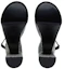 Sizing (W) Balenciaga Camden ''Sandali con Tacco Alto e Fibbia Diamante'' Bianco Nero 742409WBC511000
