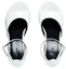 Shop (W) Sandali con Tacco Alto Balenciaga Camden ''Pelle Bianca'' 742308WA9809000