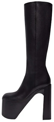 (W) Balenciaga Camden Stivali Alti in Pelle Nera 742432WB9G11000 Buy (W) Balenciaga Camden Stivali Alti in Pelle Nera 742432WB9G11000