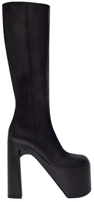 (W) Balenciaga Camden Stivali Alti in Pelle Nera 742432WB9G11000 Lookbook (W) Balenciaga Camden Stivali Alti in Pelle Nera 742432WB9G11000
