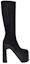 Lookbook (W) Balenciaga Camden Stivali Alti in Pelle Nera 742432WB9G11000