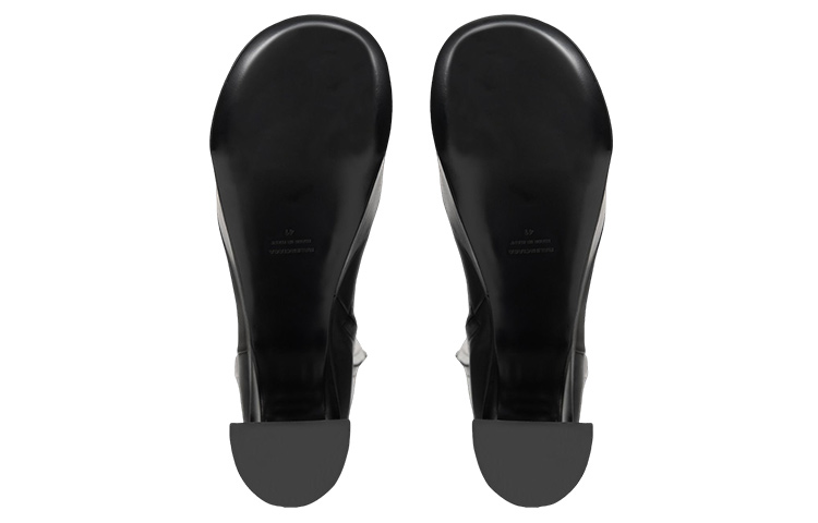 Details for (W) Balenciaga Camden Stivali Alti in Pelle Nera 742432WB9G11000