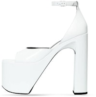 (Women) Balenciaga Camden High-Heel Buckle Sandals 'White Calfskin' 742308WA9809000 (Women) Balenciaga Camden High-Heel Buckle Sandals 'White Calfskin' 742308WA9809000