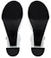 Sizing (W) Balenciaga Camden Sandal Tumit Tinggi Berperincian Gesper 'Kulit Putih' 742308WA9809000