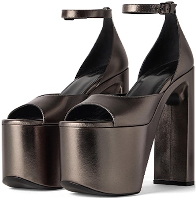 (W) Sandalias Abiertas de Cuero Balenciaga Camden 'Tan' 742308WBC701040 Order (W) Sandalias Abiertas de Cuero Balenciaga Camden 'Tan' 742308WBC701040