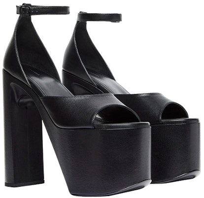 (W) Sandalias Balenciaga Camden 160mm de Cuero Negro 742308WB9G11000 Lookbook (W) Sandalias Balenciaga Camden 160mm de Cuero Negro 742308WB9G11000