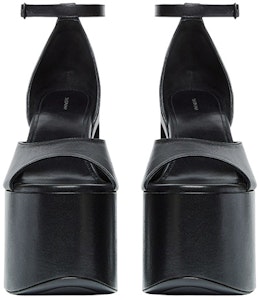 巴黎世家 Balenciaga camden 小牛皮 露趾搭扣 時尚涼拖 16公分 女款 黑色 Shop 巴黎世家 Balenciaga camden 小牛皮 露趾搭扣 時尚涼拖 16公分 女款 黑色