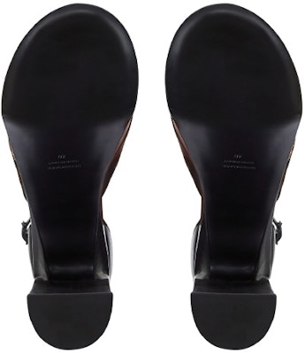 (Women) Balenciaga Camden 160mm Sandals Black Leather 742308WB9G11000 Sizing (Women) Balenciaga Camden 160mm Sandals Black Leather 742308WB9G11000