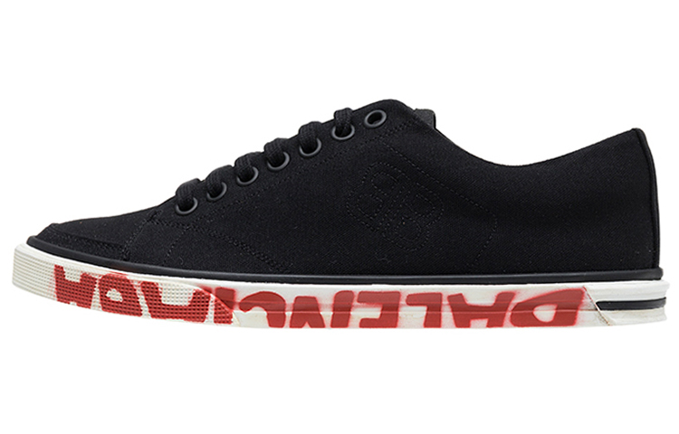 (Women) Balenciaga Canvas 'Logo Graffiti Distressed Black' 561246W07011000