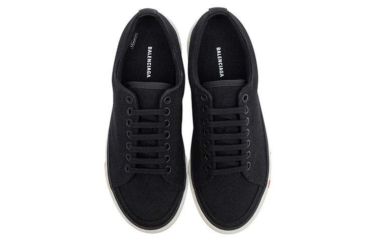 Lookbook (Women) Balenciaga Canvas 'Logo Graffiti Distressed Black' 561246W07011000