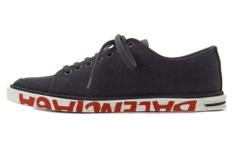 (Women) Balenciaga Canvas Low-Top Lace-Up 'Fashion Sneaker Black and White' BC525340W0701-1000