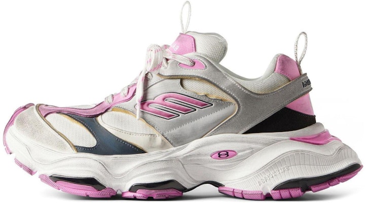 (Women) Balenciaga Cargo Sneaker 'Worn-Out - Grey Pink' 785756-W2MV1-1950 Buy (Women) Balenciaga Cargo Sneaker 'Worn-Out - Grey Pink' 785756-W2MV1-1950
