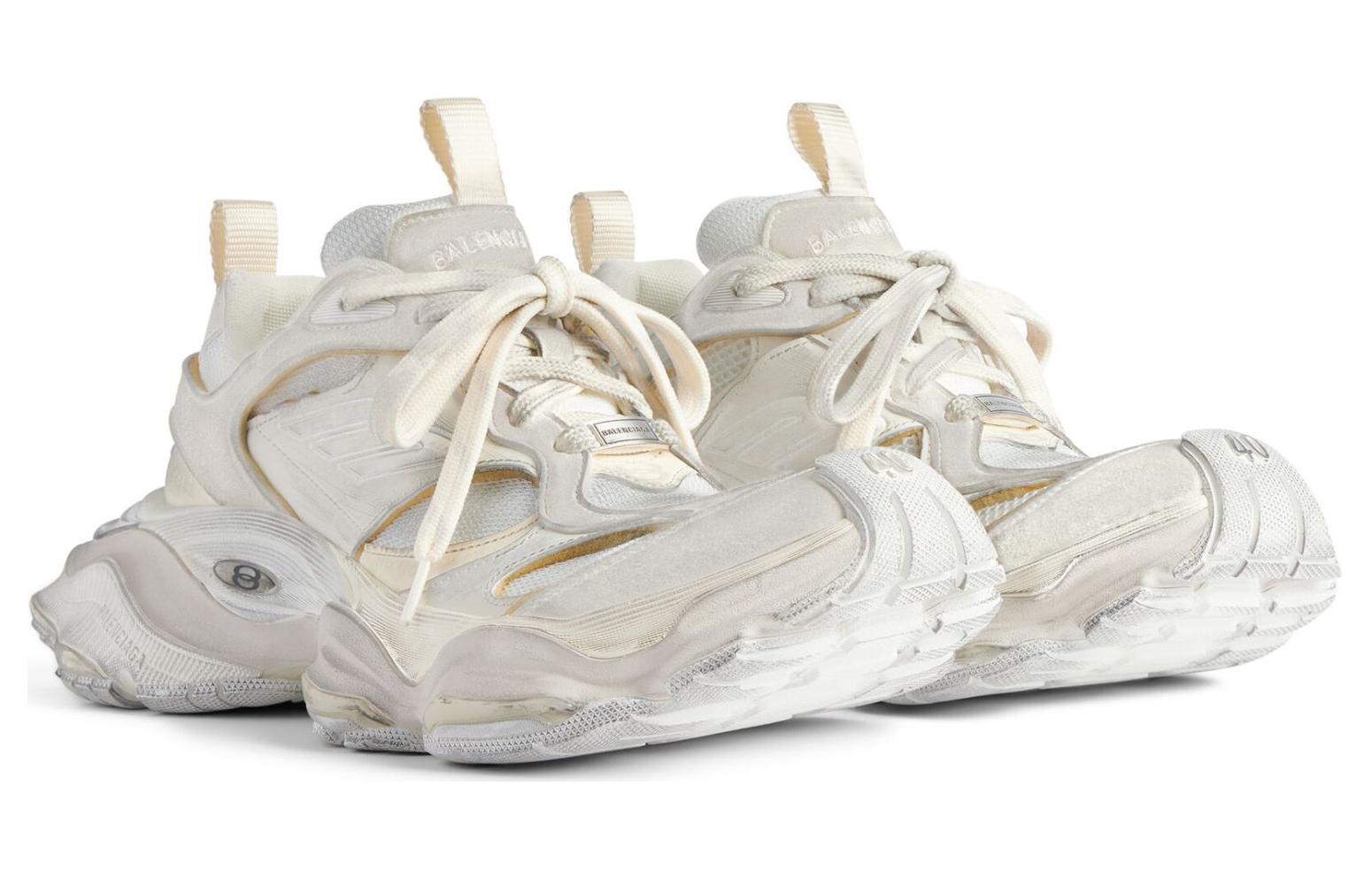 Lookbook (W) Zapatillas Balenciaga Cargo 'Desgastadas - Beige Claro' 785756-W2MV1-9191