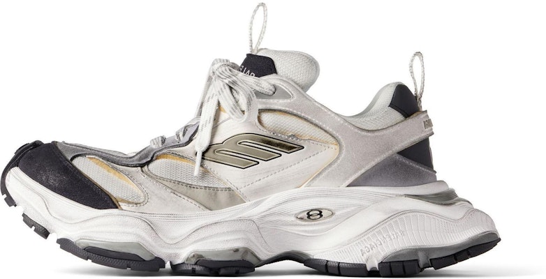 (Women) Balenciaga Cargo Sneaker 'Worn-Out - White Black' 785756-W2MV1-9012 Buy (Women) Balenciaga Cargo Sneaker 'Worn-Out - White Black' 785756-W2MV1-9012
