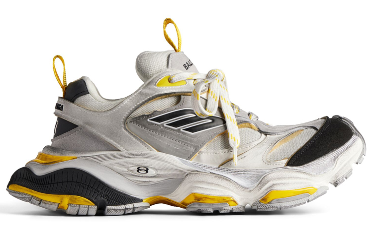 Order (Women) Balenciaga Cargo Sneaker Grey Black Yellow 'Gray/Black/Yellow' 784339W2MV11170