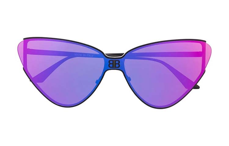 (Women) Balenciaga Cat-Eye Metal Sunglasses Black  Style. BB0191S-003 圖 3