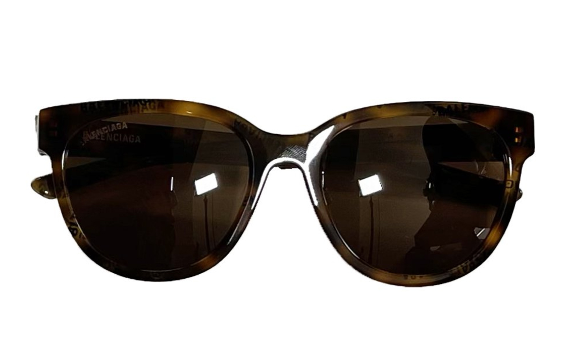 (Women) Balenciaga Cat Eye Tortoise Shell  Sunglasses with Side Logo. BB0077SK007 圖 3