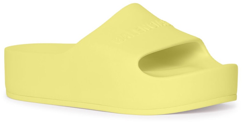 (Women) Balenciaga Chunky Slide Sandal 'Yellow Fashion' 654315W1S897390 Order (Women) Balenciaga Chunky Slide Sandal 'Yellow Fashion' 654315W1S897390