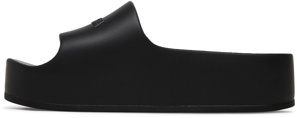 (W) 巴黎世家厚底拖鞋“黑色” 654315W1S891000 Lookbook (W) 巴黎世家厚底拖鞋“黑色” 654315W1S891000