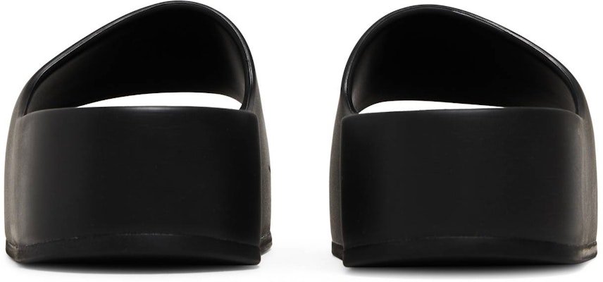 (W) 巴黎世家厚底拖鞋“黑色” 654315W1S891000 Details for (W) 巴黎世家厚底拖鞋“黑色” 654315W1S891000