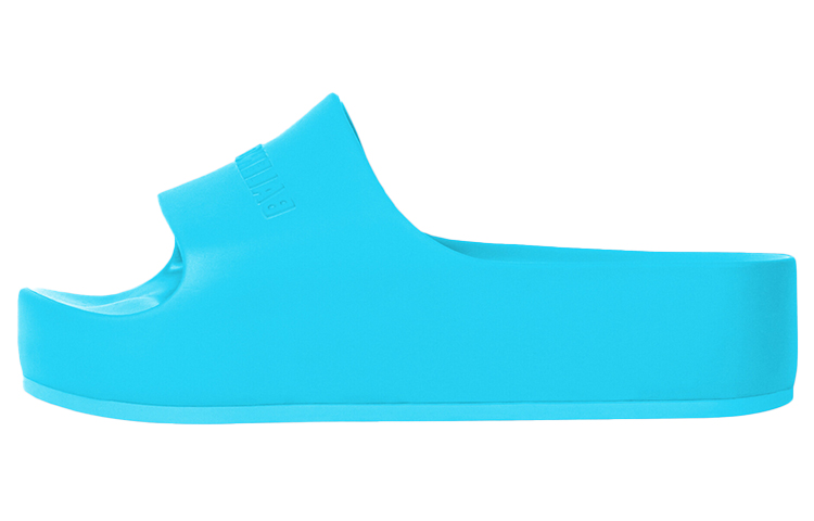 (Women) Balenciaga Chunky Slides 'Blue' 654315W1S894000