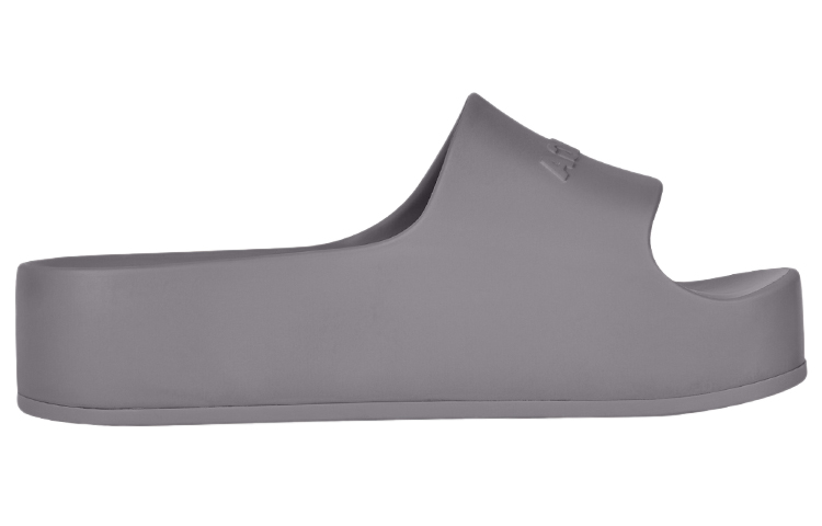 Order (Women) Balenciaga Chunky Slides 'Dark Grey' 654315W1S891503