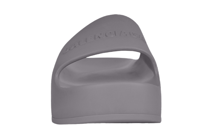 Lookbook (Women) Balenciaga Chunky Slides 'Dark Grey' 654315W1S891503