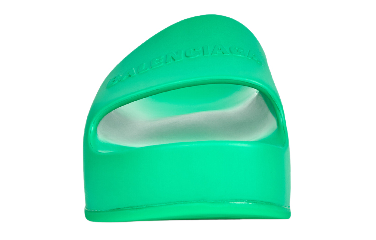Lookbook (W) Balenciaga Claquettes Épaisses ''Vert'' 654315-W1S89-3001